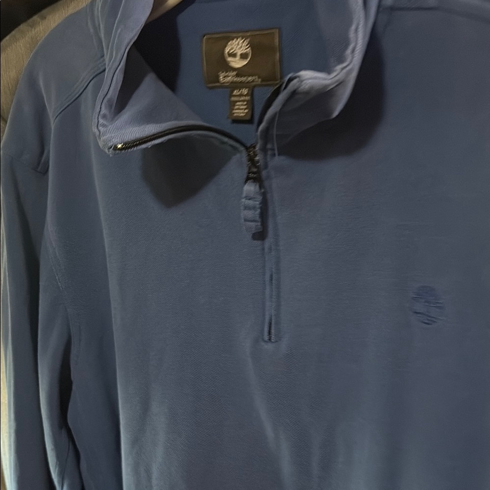 Timberland Navy Half-Zip Pullover